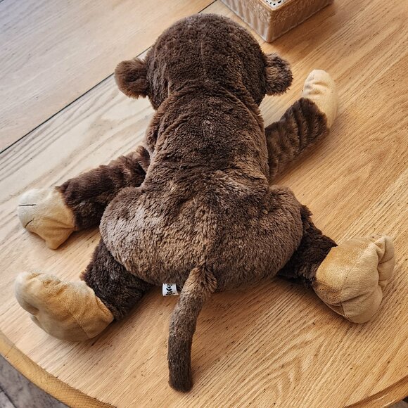 Toys R Us Vintage Big Brown Monkey Stuffed Animal Toy - Picture 5 of 9